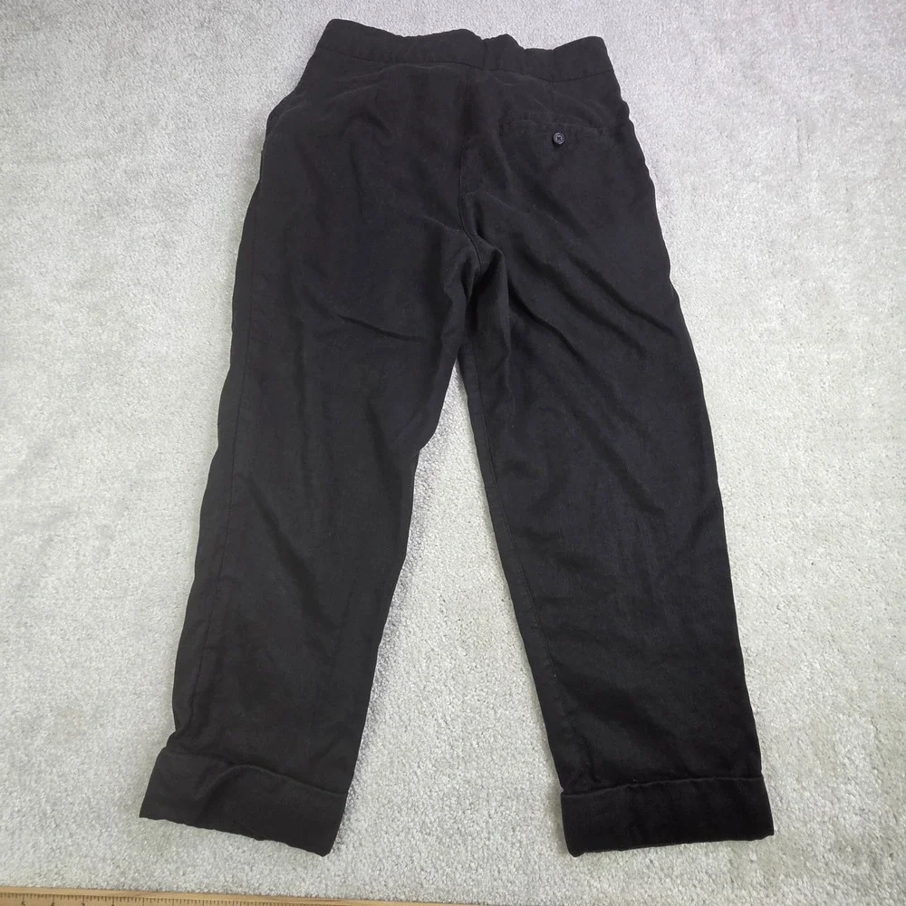 Wilfred Aritzia Allant Lined Blend Pants Women's Size 2 Black Tie